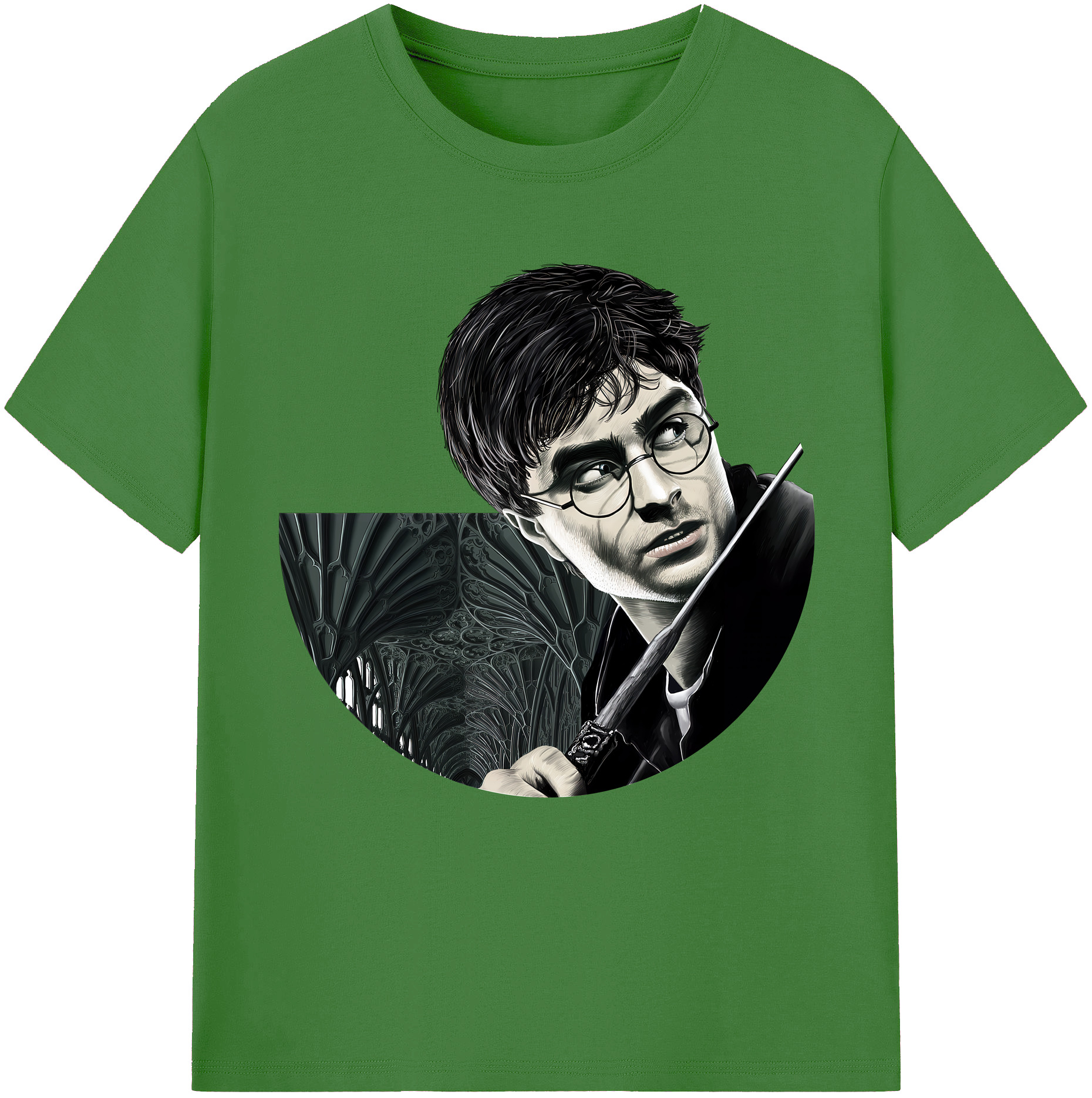 （画像用） Harry Potter ハリー・ポッターシリーズ レディースカジュアルプリントTシャツ（綿100％）